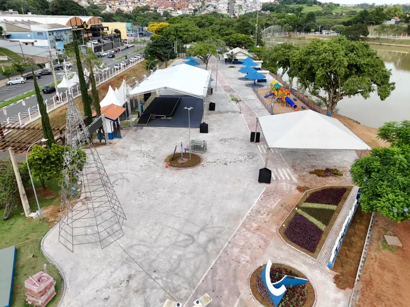 Valinhos inaugura Parque da Cidade neste domingo (21) com 12 horas de programação gratuita
